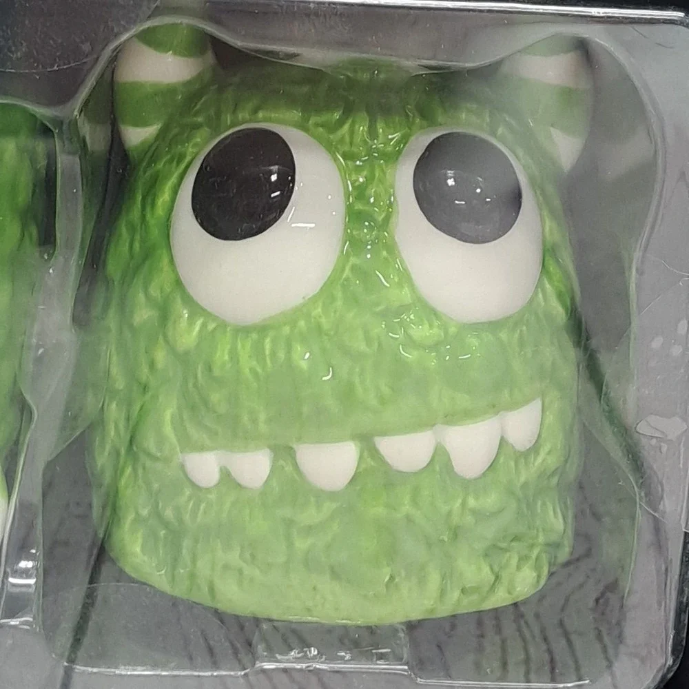 Spooky Halloween Salt & Pepper Green Monsters  New In Box